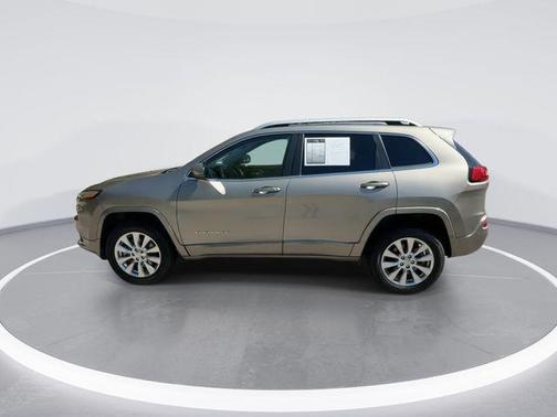 Light Brownstone Pearlcoat 2017 Jeep Cherokee Overland