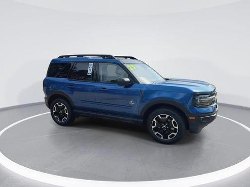 Atlas Blue Metallic 2023 Ford Bronco Sport Outer Banks