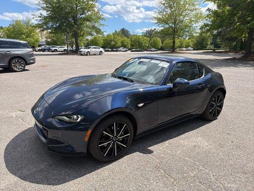 Crystal Blue 2025 Mazda MX-5 Miata RF Grand Touring