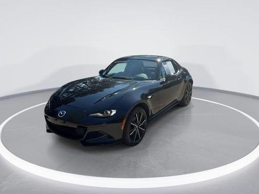 Jet Black Mica 2025 Mazda MX-5 Miata RF Grand Touring
