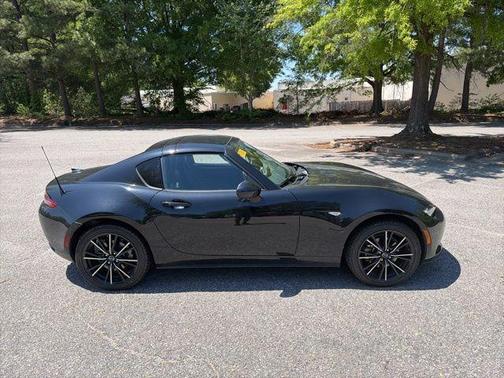 Jet Black Mica 2025 Mazda MX-5 Miata RF Grand Touring