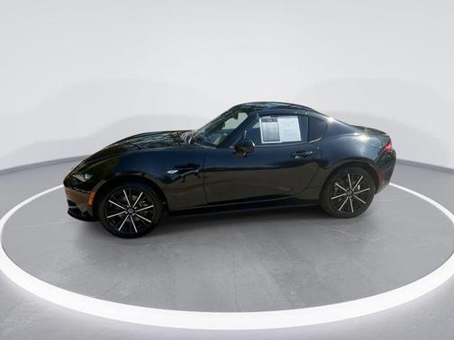 Jet Black Mica 2025 Mazda MX-5 Miata RF Grand Touring