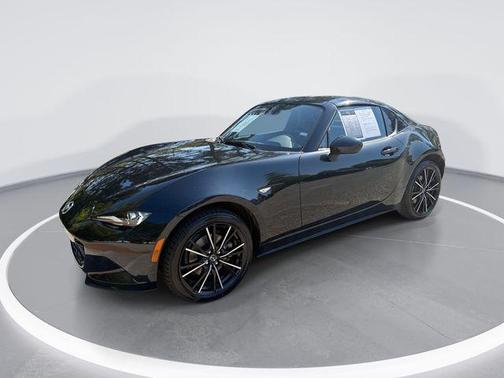 Jet Black Mica 2025 Mazda MX-5 Miata RF Grand Touring