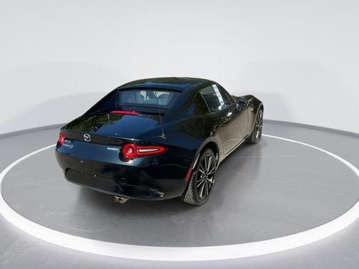 Jet Black Mica 2025 Mazda MX-5 Miata RF Grand Touring