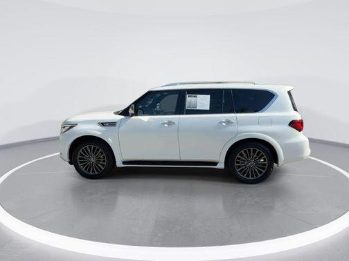Moonstone White 2023 INFINITI QX80 SENSORY
