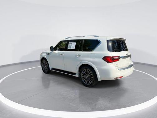 Moonstone White 2023 INFINITI QX80 SENSORY
