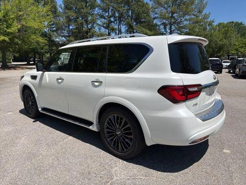 Moonstone White 2023 INFINITI QX80 SENSORY