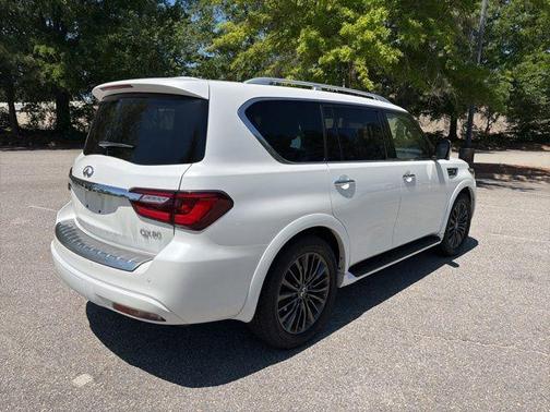 Moonstone White 2023 INFINITI QX80 SENSORY