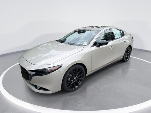 Platinum Quartz Metallic 2026 Mazda Mazda3 AWD w/Premium Package
