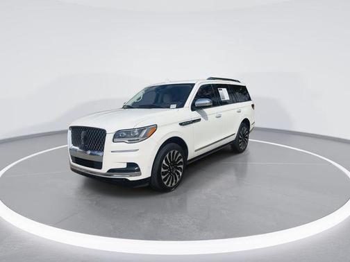 White Metallic 2024 Lincoln Navigator Black Label