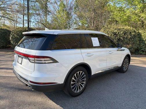 Pristine White 2023 Lincoln Aviator Reserve RWD