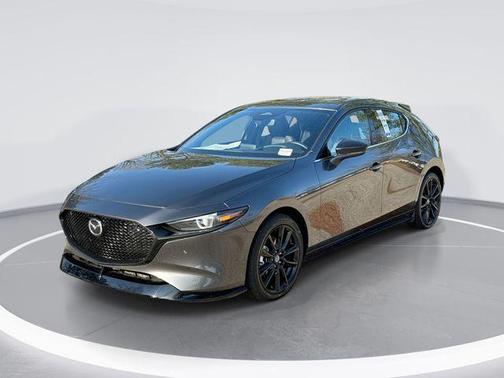 Machine Gray Metallic 2026 Mazda Mazda3 AWD w/Premium Package
