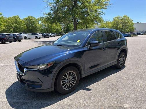 Deep Crystal Blue Mica 2020 Mazda CX-5 Touring