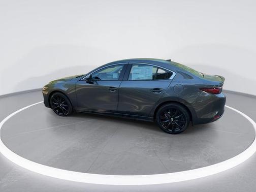 Machine Gray Metallic 2026 Mazda Mazda3 AWD w/Premium Package