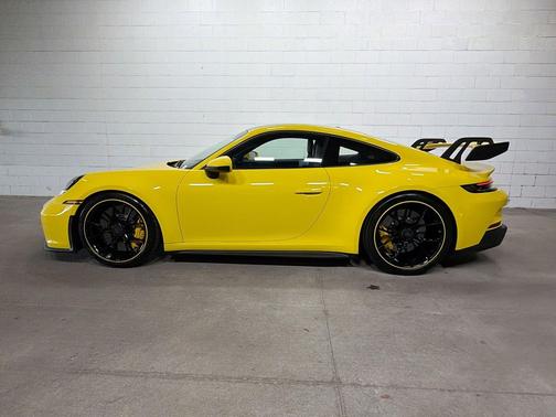 Racing Yellow 2023 Porsche 911 GT3