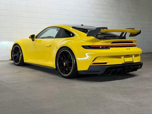 Racing Yellow 2023 Porsche 911 GT3