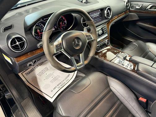 Black 2013 Mercedes-Benz SL-Class SL 63 AMG