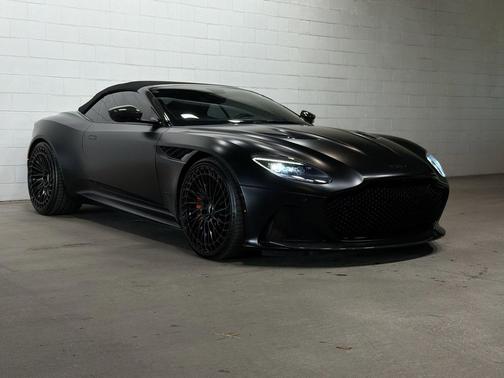 Black 2022 Aston Martin DBS Superleggera Volante