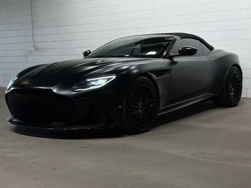 Black 2022 Aston Martin DBS Superleggera Volante