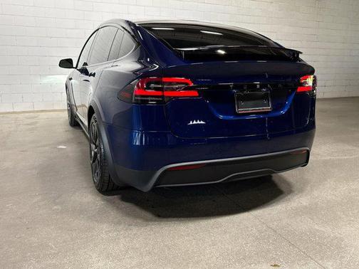 Deep Blue Metallic 2024 Tesla Model X Long Range
