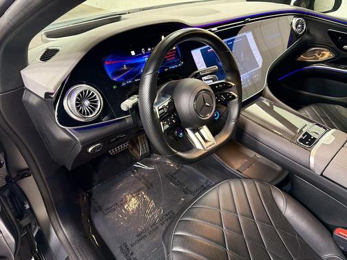 Black 2022 Mercedes-Benz EQS 450+ 4MATIC