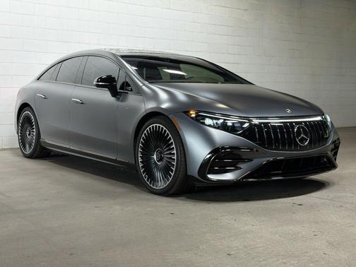 Black 2022 Mercedes-Benz EQS 450+ 4MATIC
