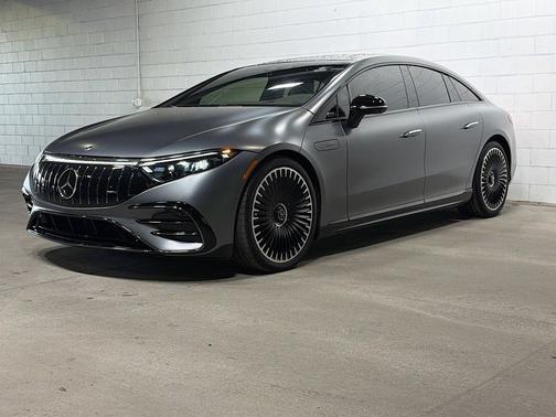 Black 2022 Mercedes-Benz EQS 450+ 4MATIC