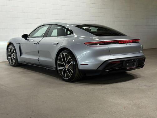 Dolomite Silver Metallic 2026 Porsche Taycan Black Edition