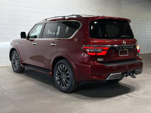 Coulis Red Pearl 2024 Nissan Armada Platinum 4WD