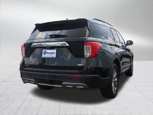 AGATE BLACK METALLIC 2020 Ford Explorer XLT
