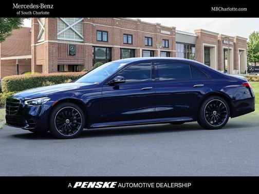 Nautical Blue Metallic 2025 Mercedes-Benz S-Class S 580 4MATIC