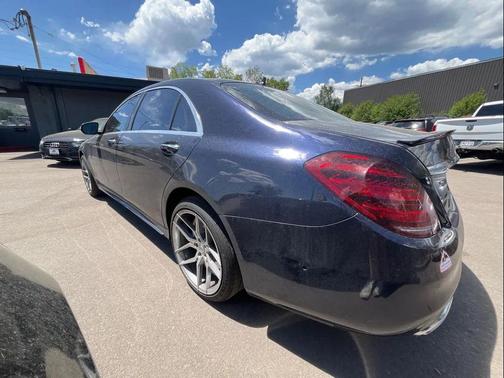 Blue 2018 Mercedes-Benz S-Class 4MATIC