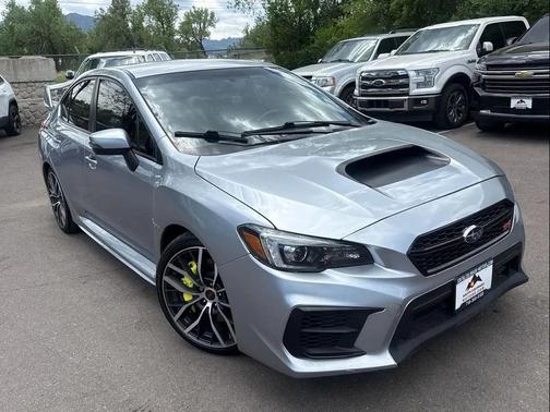Ice Silver Metallic 2020 Subaru WRX STI Base
