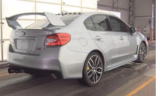 Ice Silver Metallic 2020 Subaru WRX STI Base