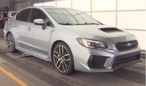 Ice Silver Metallic 2020 Subaru WRX STI Base