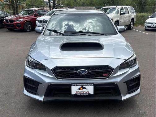 Ice Silver Metallic 2020 Subaru WRX STI Base
