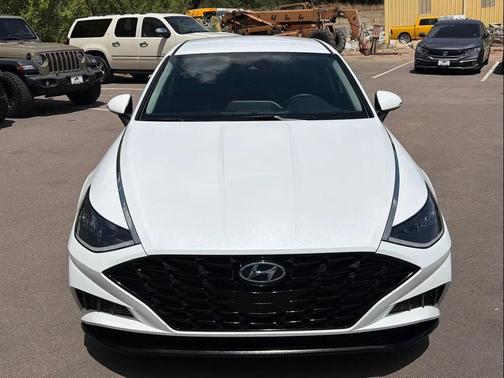 Quartz White 2020 Hyundai SONATA SEL