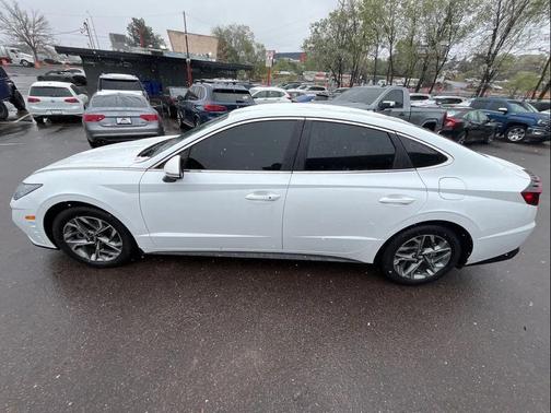 Quartz White 2020 Hyundai SONATA SEL