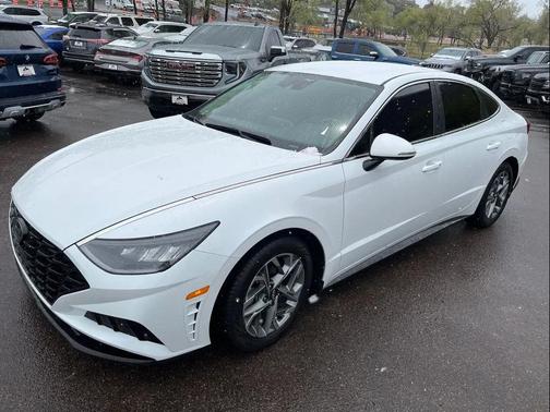 Quartz White 2020 Hyundai SONATA SEL