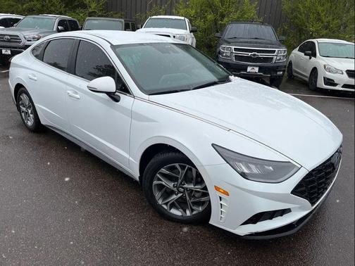Quartz White 2020 Hyundai SONATA SEL