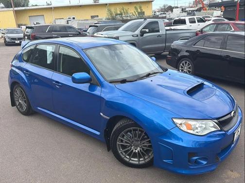 Blue 2014 Subaru Impreza WRX Premium