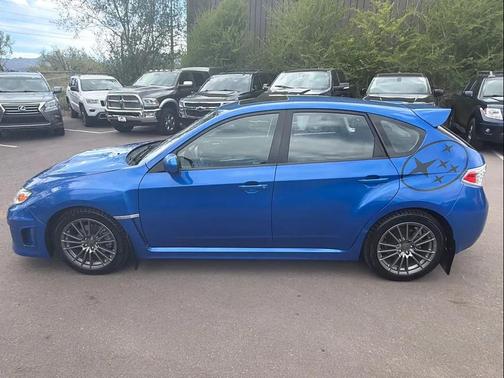 Blue 2014 Subaru Impreza WRX Premium