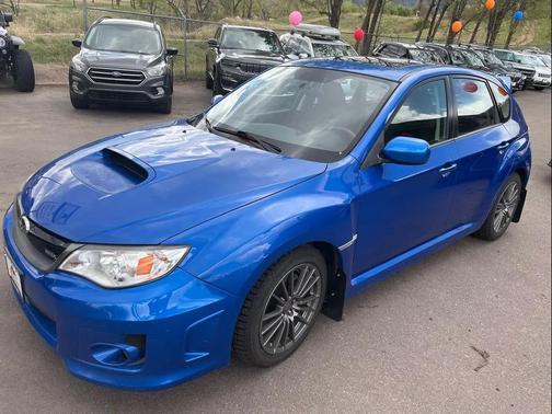 Blue 2014 Subaru Impreza WRX Premium