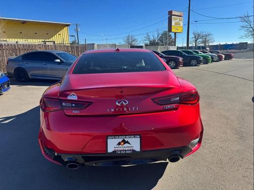 2017 INFINITI Q60 3.0t Red Sport 400