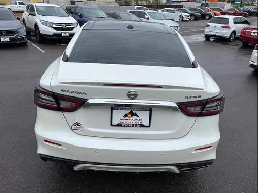 Pearl White Tricoat 2020 Nissan Maxima 3.5 Platinum