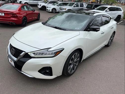 Pearl White Tricoat 2020 Nissan Maxima 3.5 Platinum