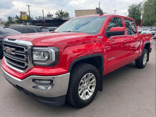 Red 2017 GMC Sierra 1500 SLE