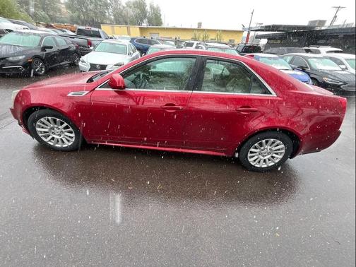 Crystal Red Tintcoat 2010 Cadillac CTS Luxury