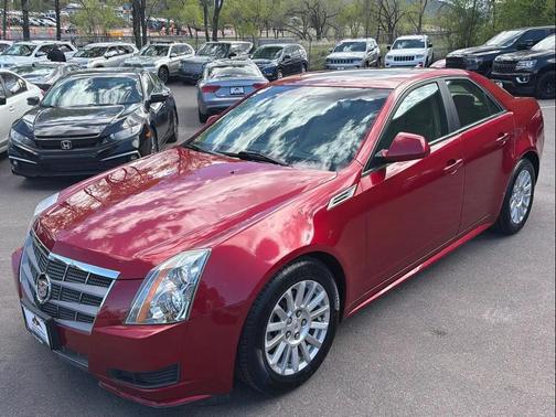 Crystal Red Tintcoat 2010 Cadillac CTS Luxury