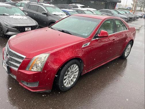 Crystal Red Tintcoat 2010 Cadillac CTS Luxury